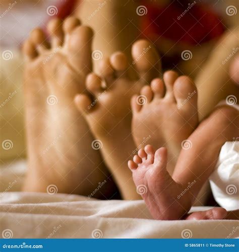 Family Feet stock image. Image of beauty, heel, baby, feelings - 5865811