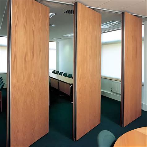 modern soundproof acoustic panel folding sliding operable office