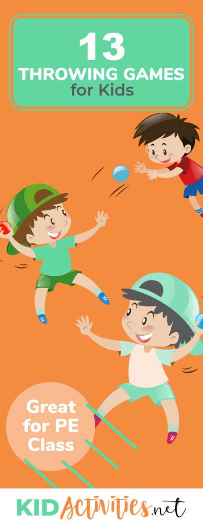 14 Throwing Games for Kids (Great for PE Class) | Kid Activities