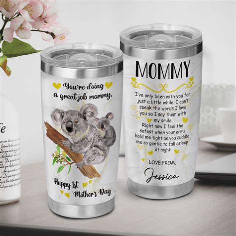 Mother's Day 2023 - Mother's Day Happy 1st Mother's Day Tumbler You're