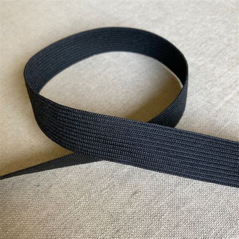 Knit Elastic: Black - Various Widths - 1 meter – Sewing Kit Supply