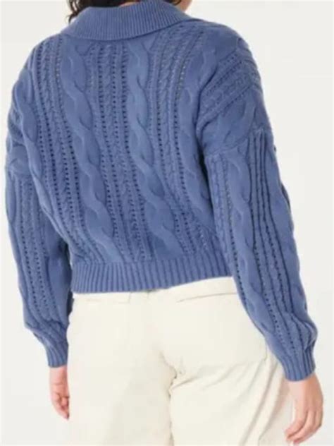 sex lives  college girls pauline chalamet blue polo sweater