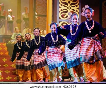 The Zapin Dance Stock Photo 4360198 : Shutterstock