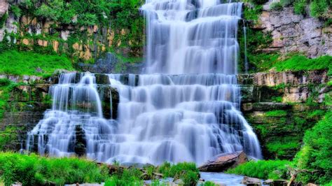 High Resolution Wallpaper Waterfalls - WallpaperSafari
