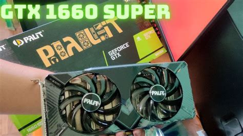 PALIT GTX 1660 SUPER UNBOXING + PERFORMANCE with RYZEN 5 2600 + 16GB ...