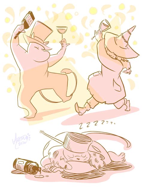 Moomin doodle by Agina on DeviantArt
