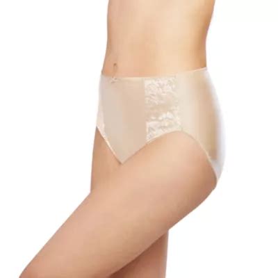 Bali Essentials Double Support Knit High Cut Panty-Dfdbhc