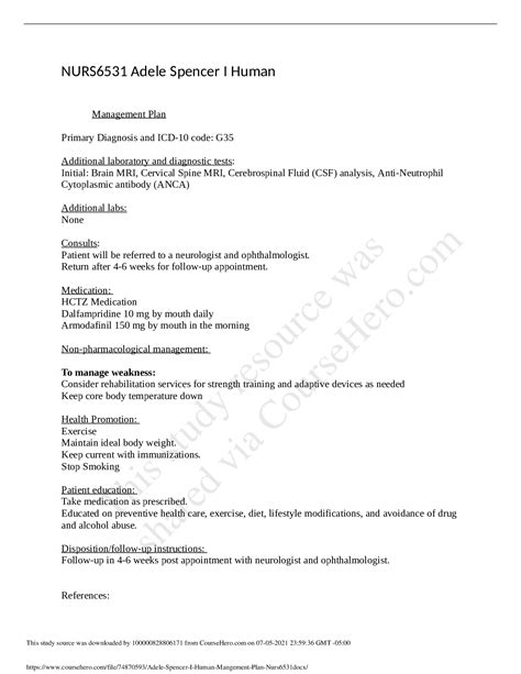 Brenda James I Human Management Plan – Scholarfriends - Scholarfriends