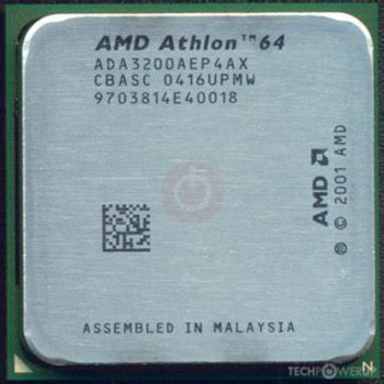 AMD Athlon 64 3200+ Specs | TechPowerUp CPU Database