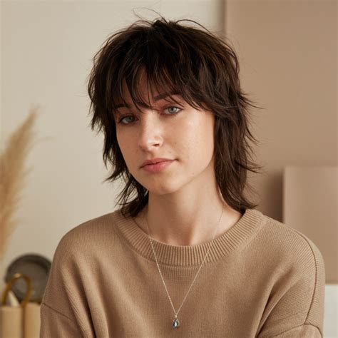 Wolf Cut Curto Liso - Como adotar o Wolf Cut para cabelos lisos: Tendência, inspirações e ...