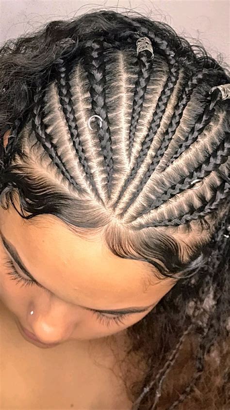 Trança Tiara Nago - trança Nagô / nagô tiara @andreinasilvabeauty | Trança em cabelo ...