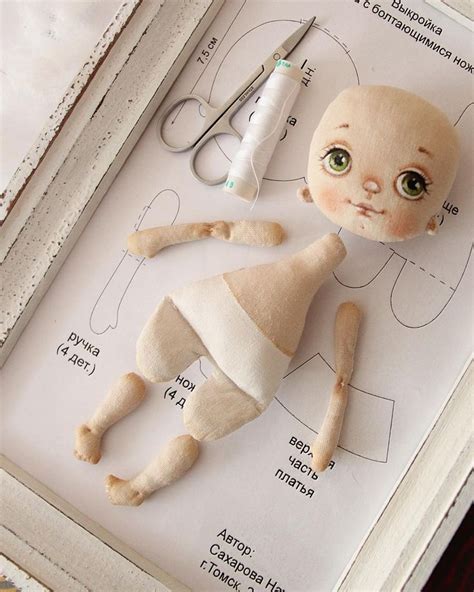 Нет описания фото. | Dolls handmade, Sewing dolls, Cloth dolls handmade