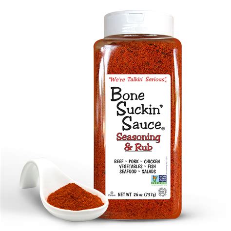 Bone Suckin' Seasoning & Rub, Original Blend, 26 Oz - Gluten-Free, Non