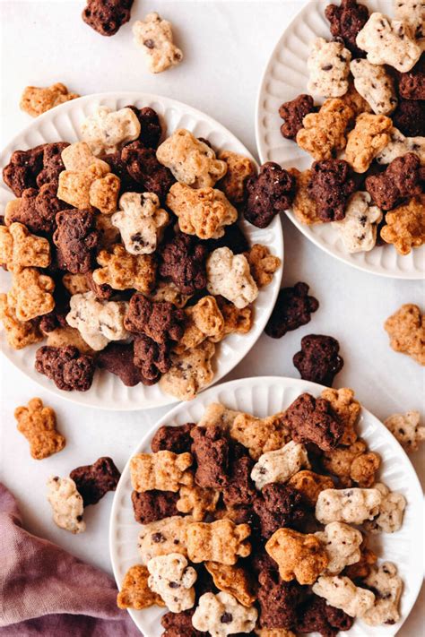 Homemade Teddy Grahams (vegan + gluten-free) | Feasting on Fruit