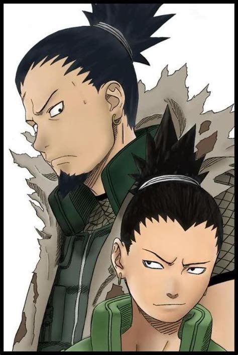 Shikaku & Shikamaru | Shikamaru, Naruto shippuden anime, Naruto ...