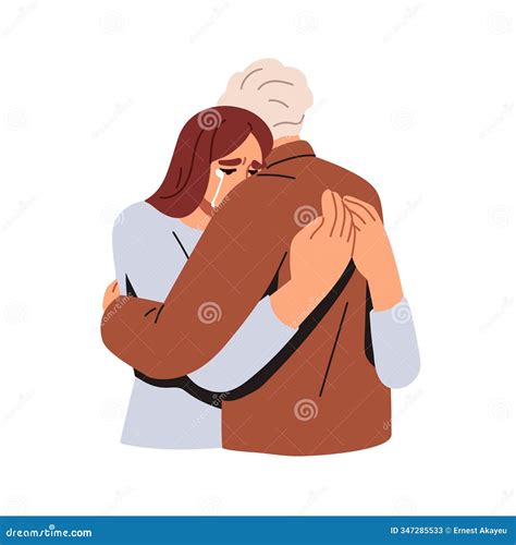 Woman In Grief And Despair, Crying, Weeping. Upset Unhappy Anguish