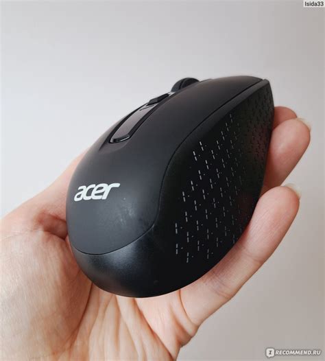 Мышь беспроводная Acer OMR070 - «Неудобная, но привыкнуть можно ...