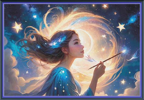 Asteria Goddess of Stars Cross Stitch by Nikki Stitches