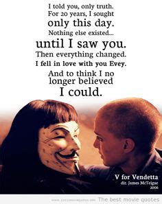 V For Vendetta Movie Quotes