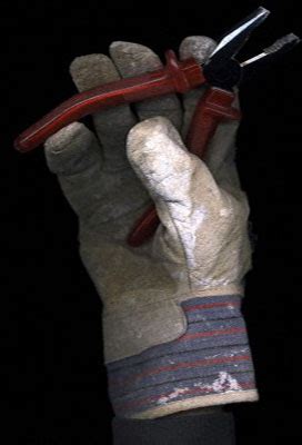 Safety Leather Gloves | Leather Work-Safety Gloves | Industial Safety ...