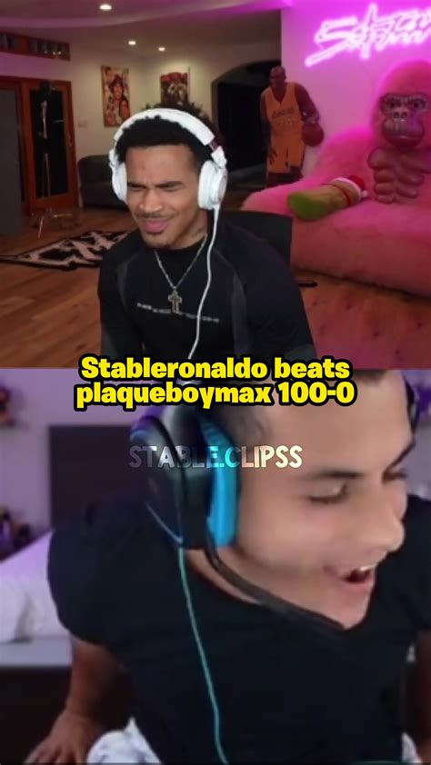 Stableronaldo beats plaqueboymax 100-0 in fortnite #trending #viral #s