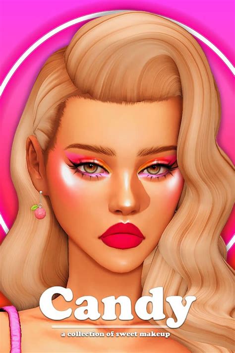 20 Sims 4 Female Makeup Sets CC (Eyeshadow, Lipstick, Blush) - Mom's ...