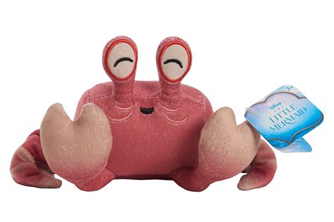 Disney The Little Mermaid Sebastian Small Plush Stuffed Animal, Crab