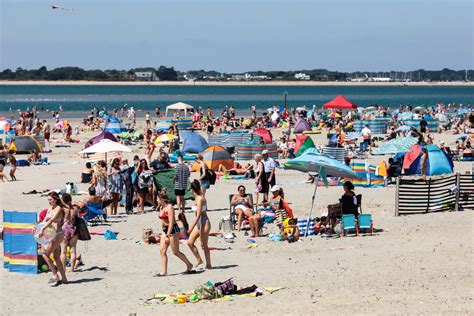 Overwhelming Crowds At Grand Haven Beach