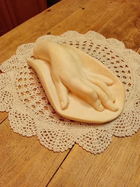 vintage plastic hand model etsy