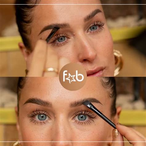 Fab Brows Duo Eyebrow Kit, Ultimate Brow Stencil Kit with Compact ...