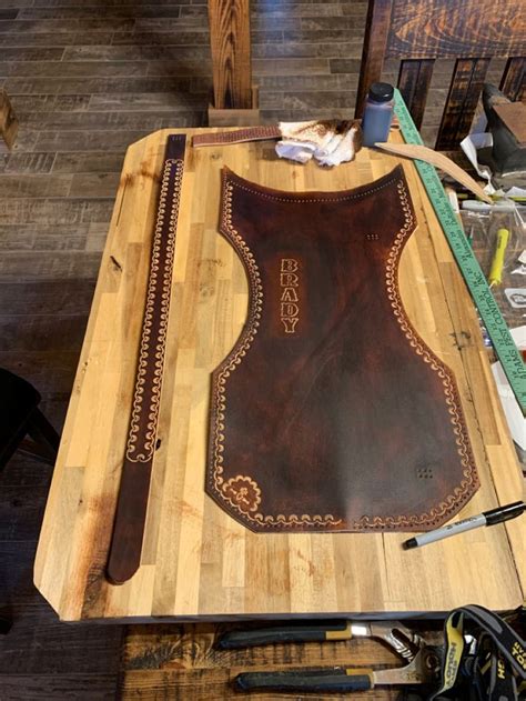Hand cut Leather quiver | Leather quiver, Quiver, Leather