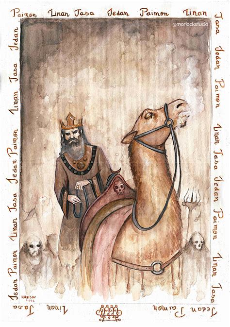 Paimon - Goetia by morlockstudio on DeviantArt