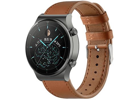 STRAP-IT© Watch GT 2 Pro, Ersatzarmband, Huawei, Watch GT 2 Pro, Braun ...