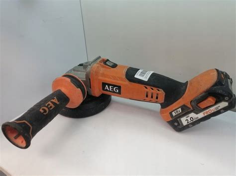 Szlifierka kątowa AEG BEWS 18-125X - 13883010288 - oficjalne archiwum ...