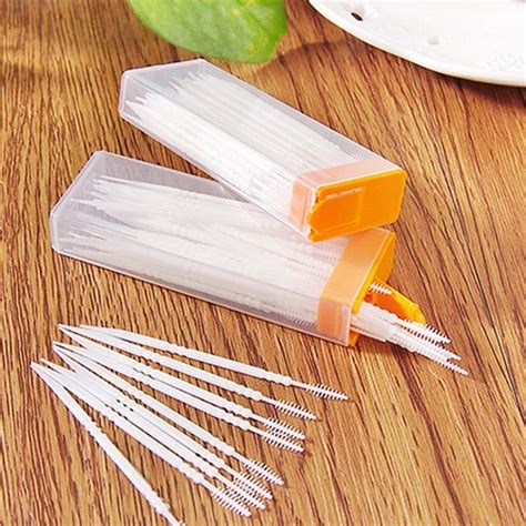 trendy eco friendly  packs portable toothpicks plastic  pcs