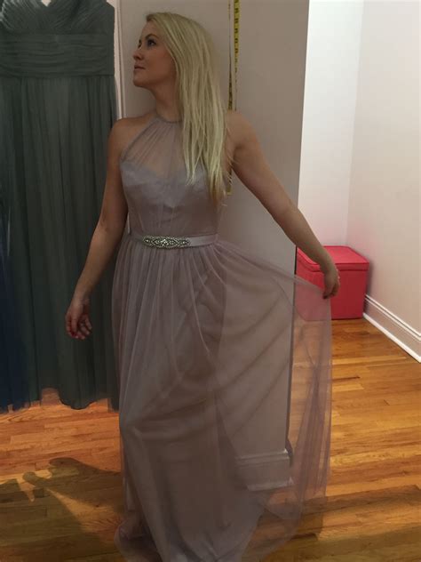 MOH Dress and Belt will be in periwinkle | Bridesmaid dresses, Dress