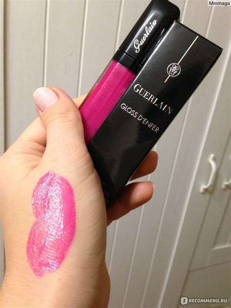 Блеск для губ Guerlain Gloss D'enfer Maxi Shine - «Gloss D`Enfer ...