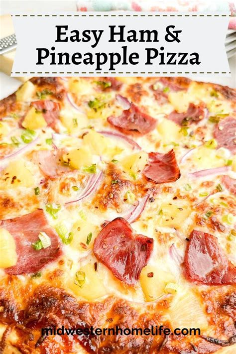 How to Make Pineapple Pizza (Hawaiian Pizza) | Recipe | Pineapple pizza ...