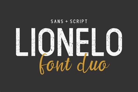 LIONELLO By Edric Studio | TheHungryJPEG