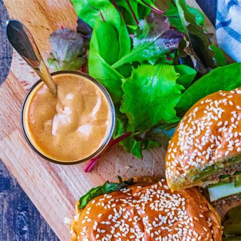 The Best Burger Sauce - Hungry Healthy Happy