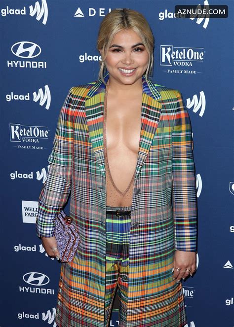 Hayley Kiyoko Sexy at the 30th Annual GLAAD Media Awards held at The