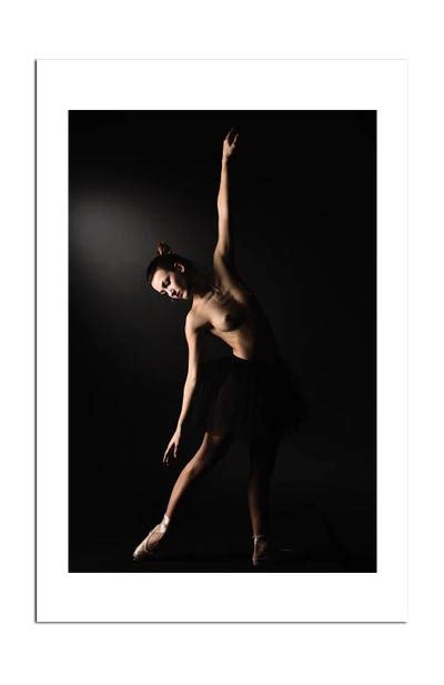 nude ballerina ballet dance canvas wall art alessandro della torre