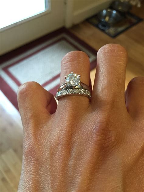 diamond solitaire wedding rings 1