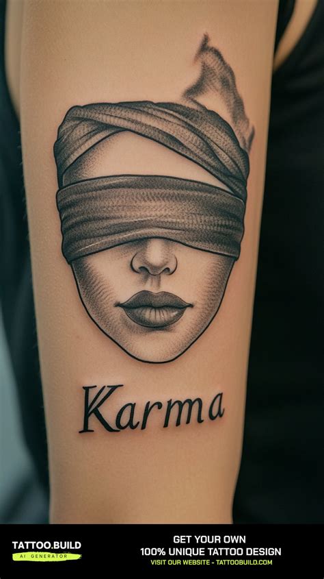 karma tattoo meaning symbolism designs  spiritual significance