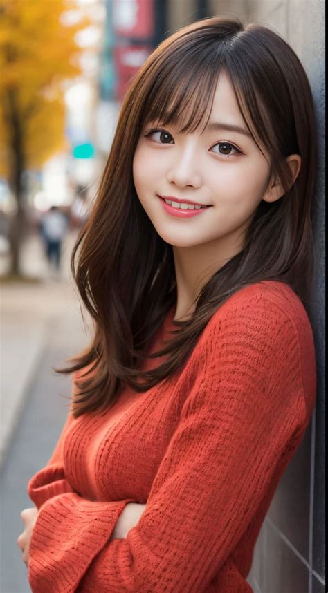 japanese girl capelli bellezza lavoro  maglia