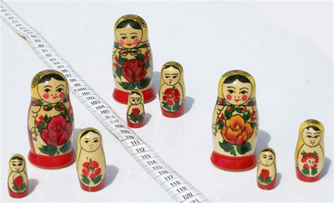 Маленькая семеновская матрешка, магазин русских поделок