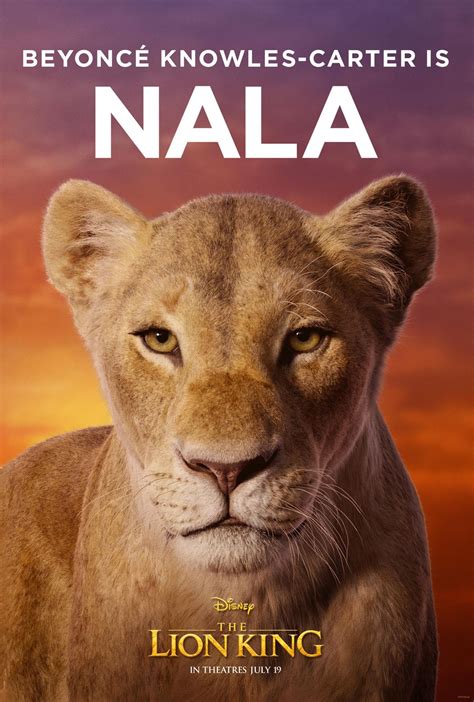 New 'Lion King' movie posters shows Beyoncé's role as Nala