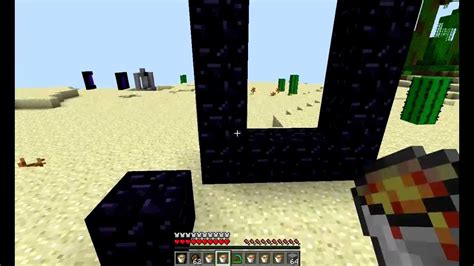 Как сделать портал в ад 2 способа! minecraft (720 HD) - YouTube