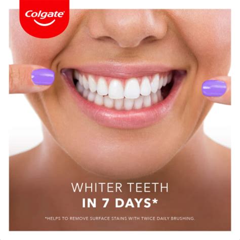 Colgate Advanced Whitening Purple Toothpaste
