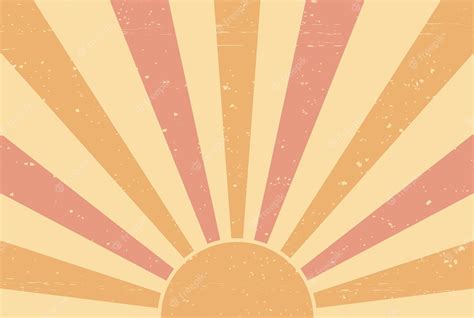 Premium Vector | Vintage sun retro background
